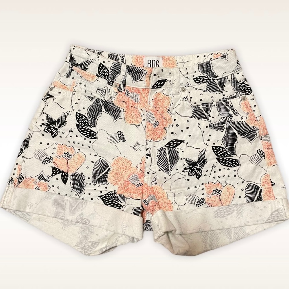 BDG floral shorts